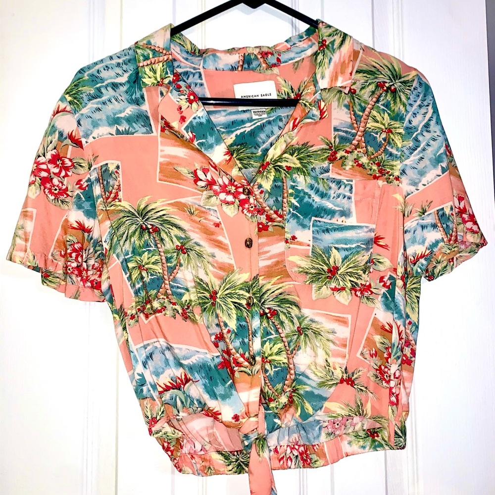 cute hawaiian american eagle shirt.